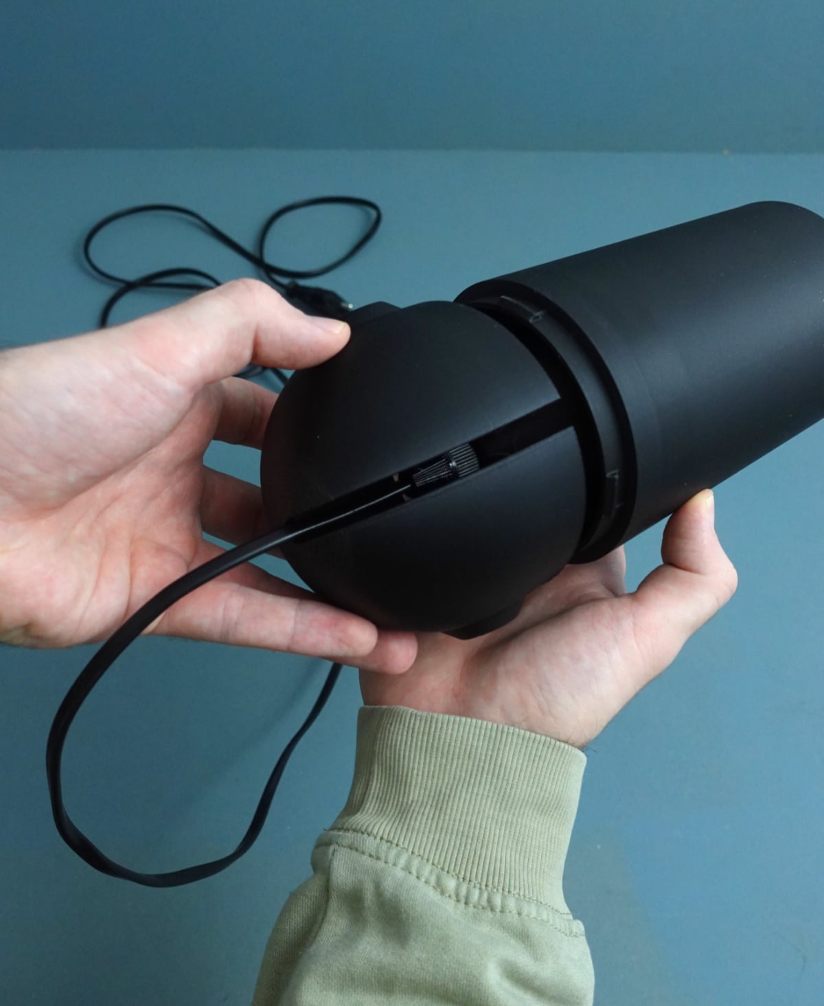 Cannon spotlight lamp 3d model
