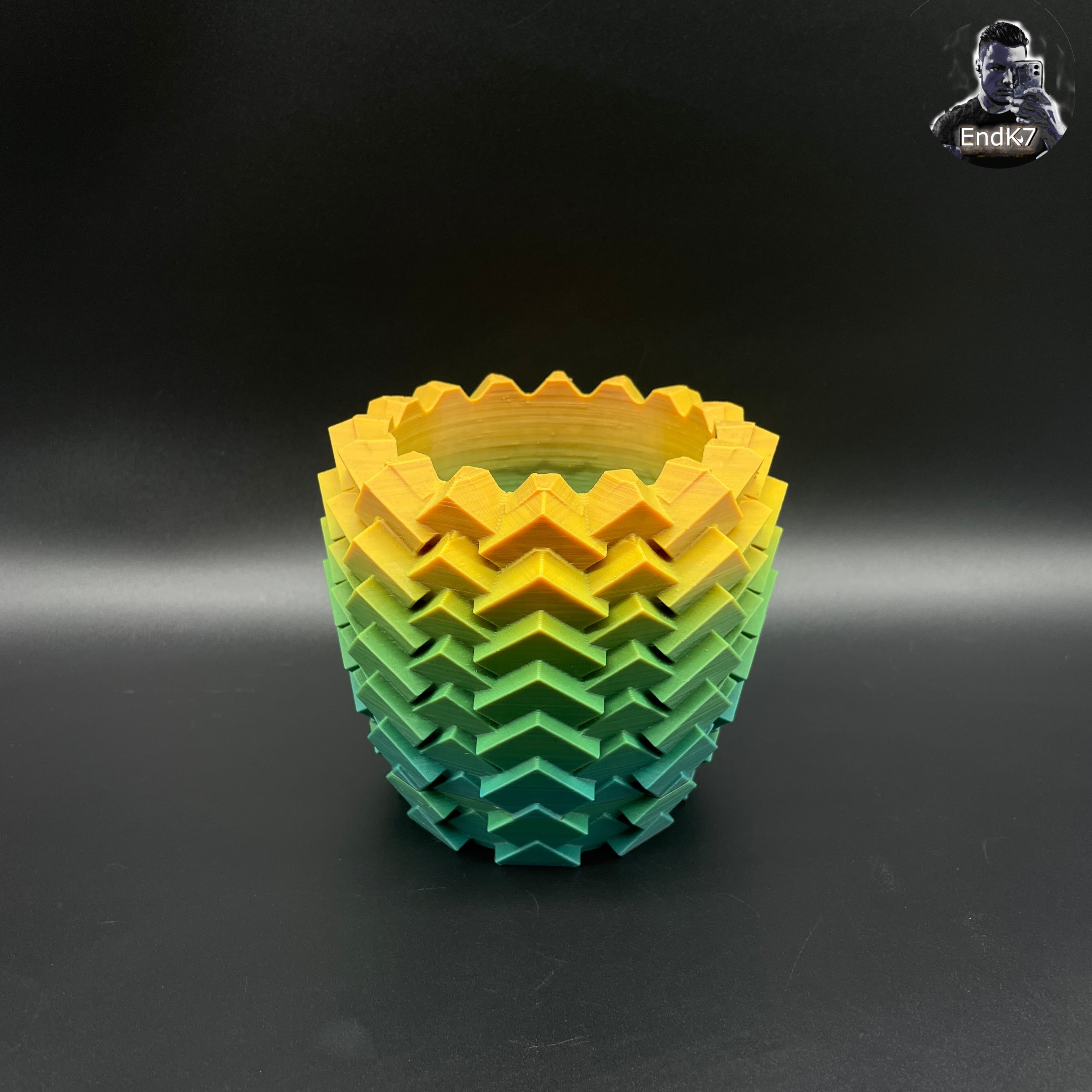 Geometric Planter No. 1🪴 3d model