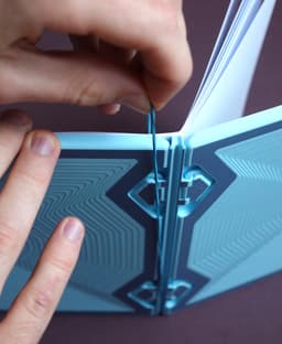 Notebook with pencil case 3d model