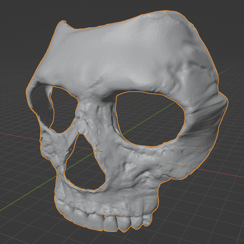 CoD_MWII_Ghost_Mask 3d model