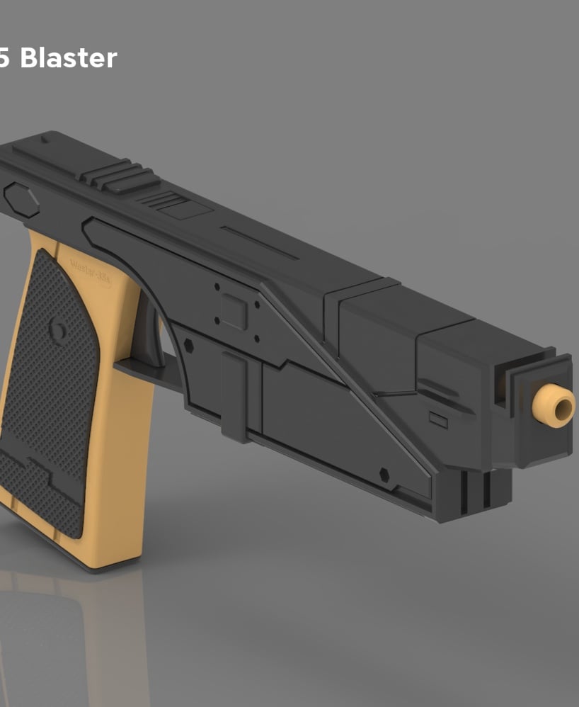 Westar 35 blaster 3d model