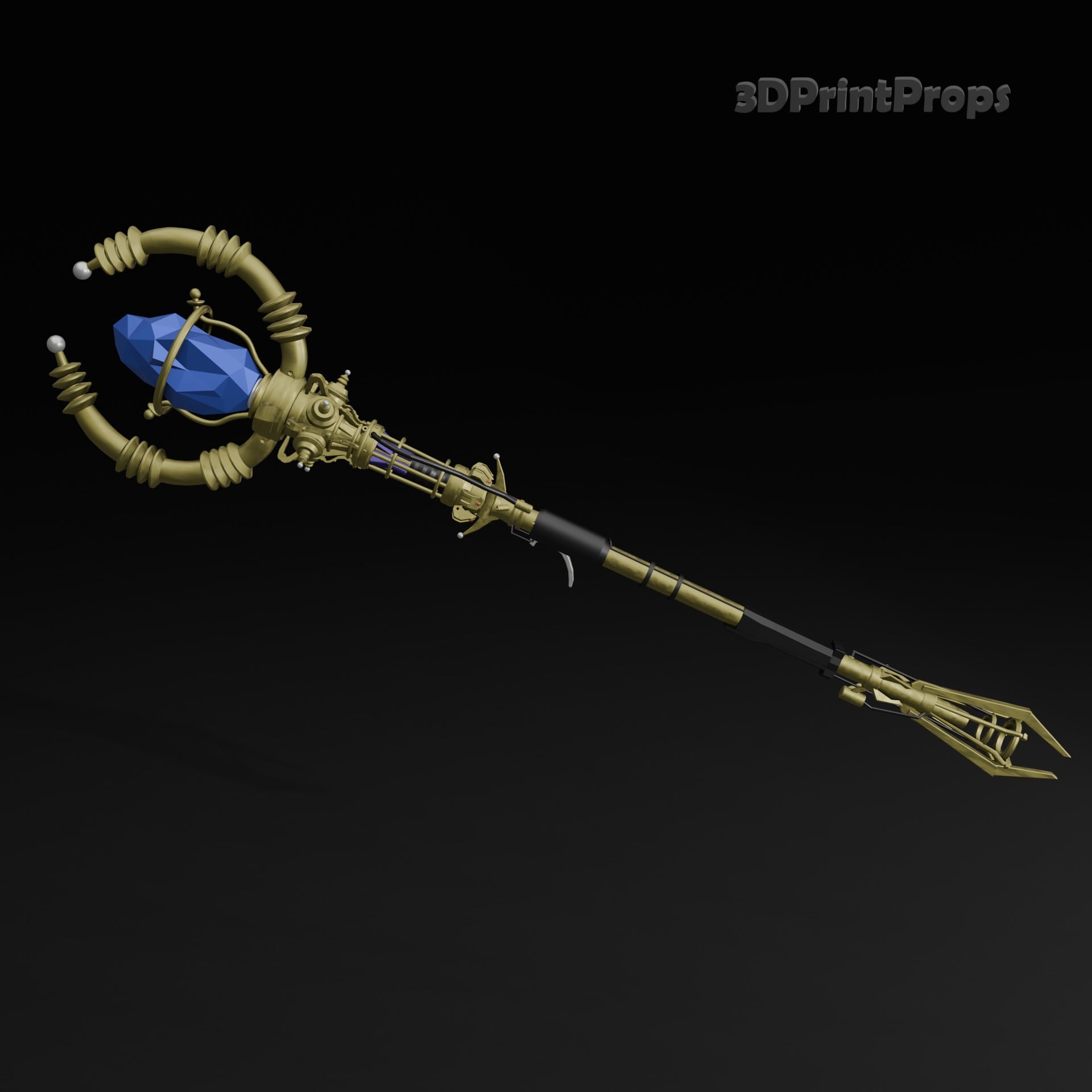 Staff of Lightning 3d model