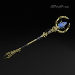 Staff of Lightning 3d model