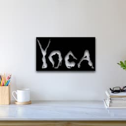 Yoga Wall Art 3d model