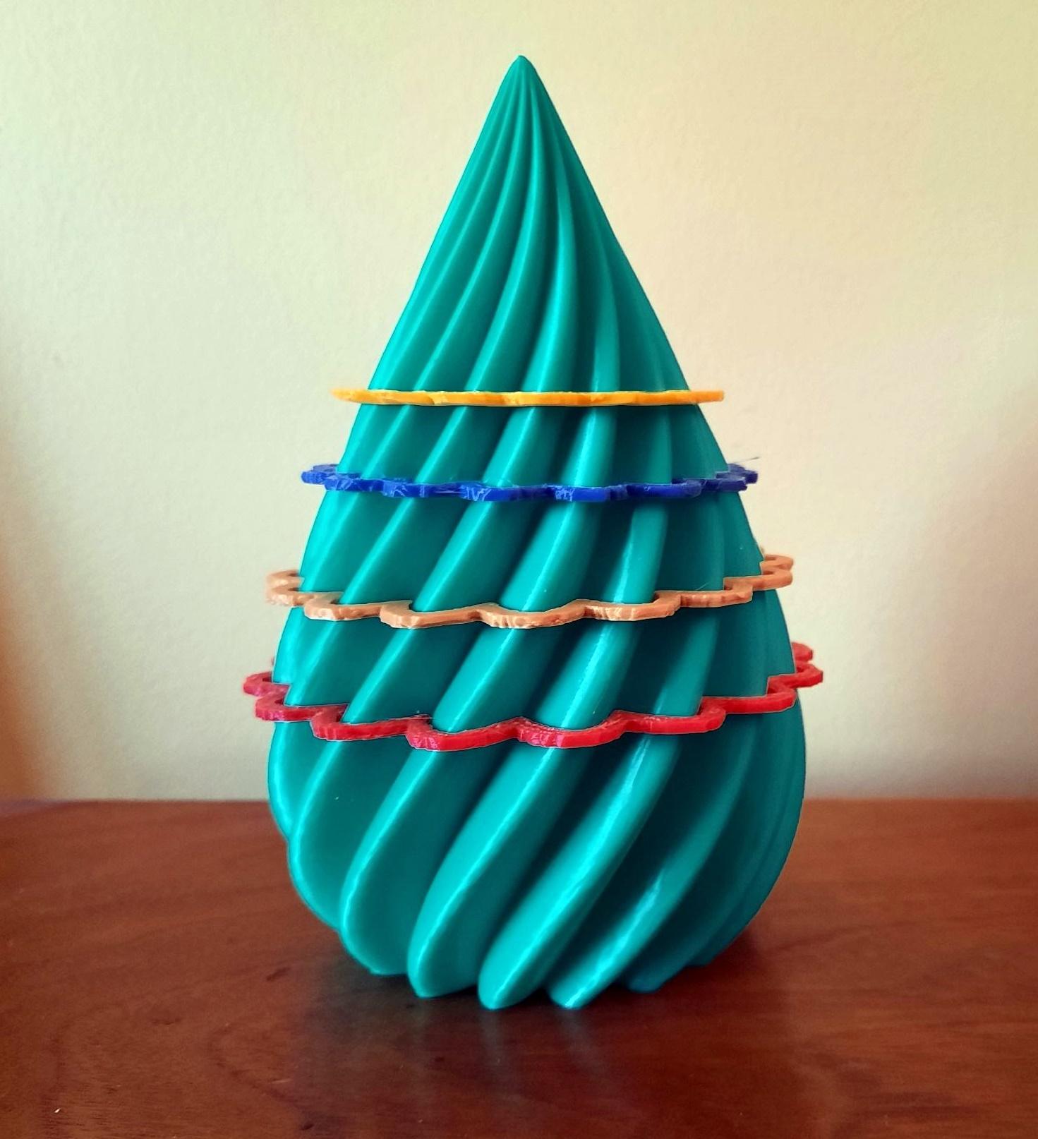 Tinsel Tree 3d model