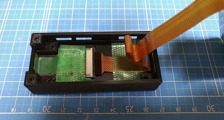 Raspberry pi zero w camera case 3d model