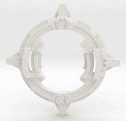 BEYBLADE SPIN DRAGOON | COMPLETE | PLASTIC GEN SERIES 3d model