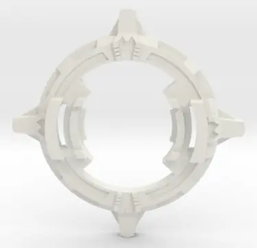 BEYBLADE SPIN DRAGOON | COMPLETE | PLASTIC GEN SERIES 3d model