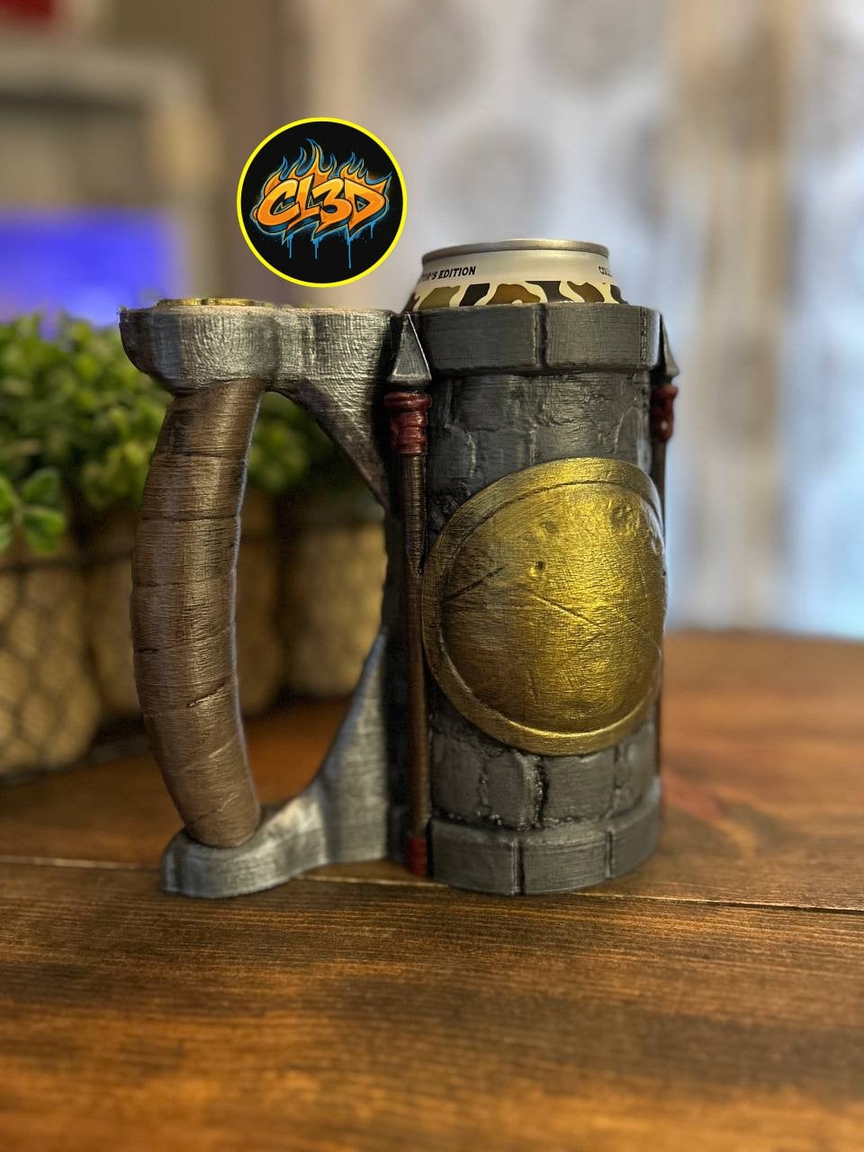 Spartan Stein Can Koozie - 12oz and Tallboy 3d model