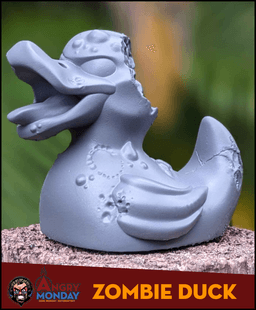 Zombie Duck 3d model