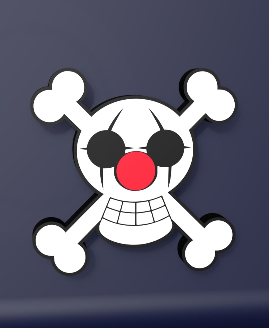Buggy Pirates - LED Strip compatible 3d model