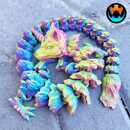 Alicorn Dragon 3d model