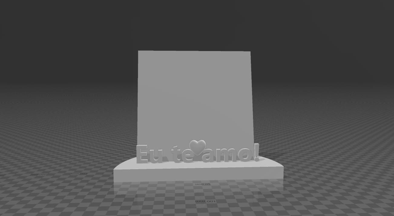 Eu te amo! Porta Retratos 2.stl 3d model