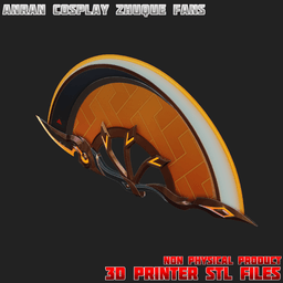 Anran Cosplay Zhuque Fans Overwatch 3d model