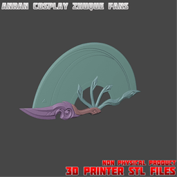 Anran Cosplay Zhuque Fans Overwatch 3d model