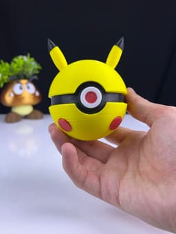 Pikaball V1 - Multipart 3d model