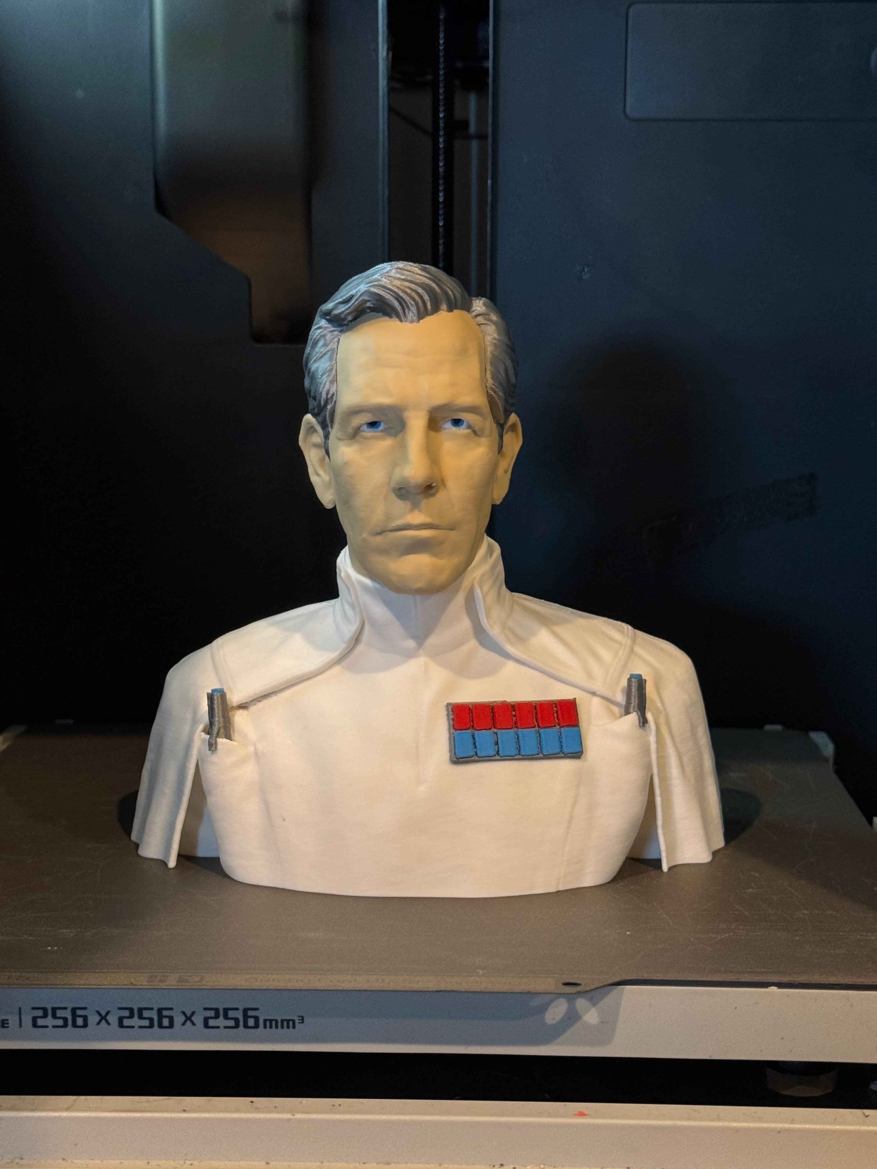 Orson Krennic Starwars Bust 3d model