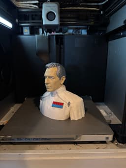 Orson Krennic Starwars Bust 3d model