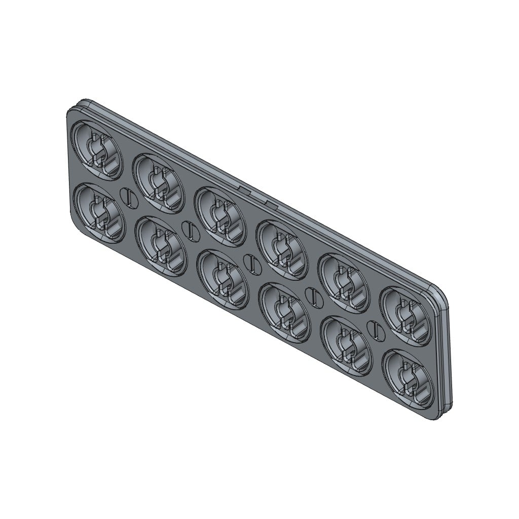 D-LOCK_PANEL.6X2-L-S 3d model