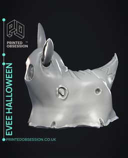 Evee Halloween - Pokemon - Fan Art 3d model