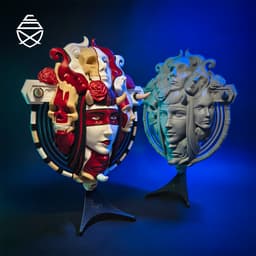 Veil Wall -Key Holder/ Wall Decor 3d model