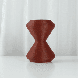 The Chrono Vase STL 3D Print File, Home Decor Vase for Plants and Flowers 3d model