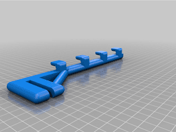 Shower Hook 4 (6mm) 3d model