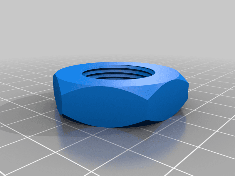 NUT for the Phone holder | Nut, Bolt, Washer and Threaded Rod Factory 3d model