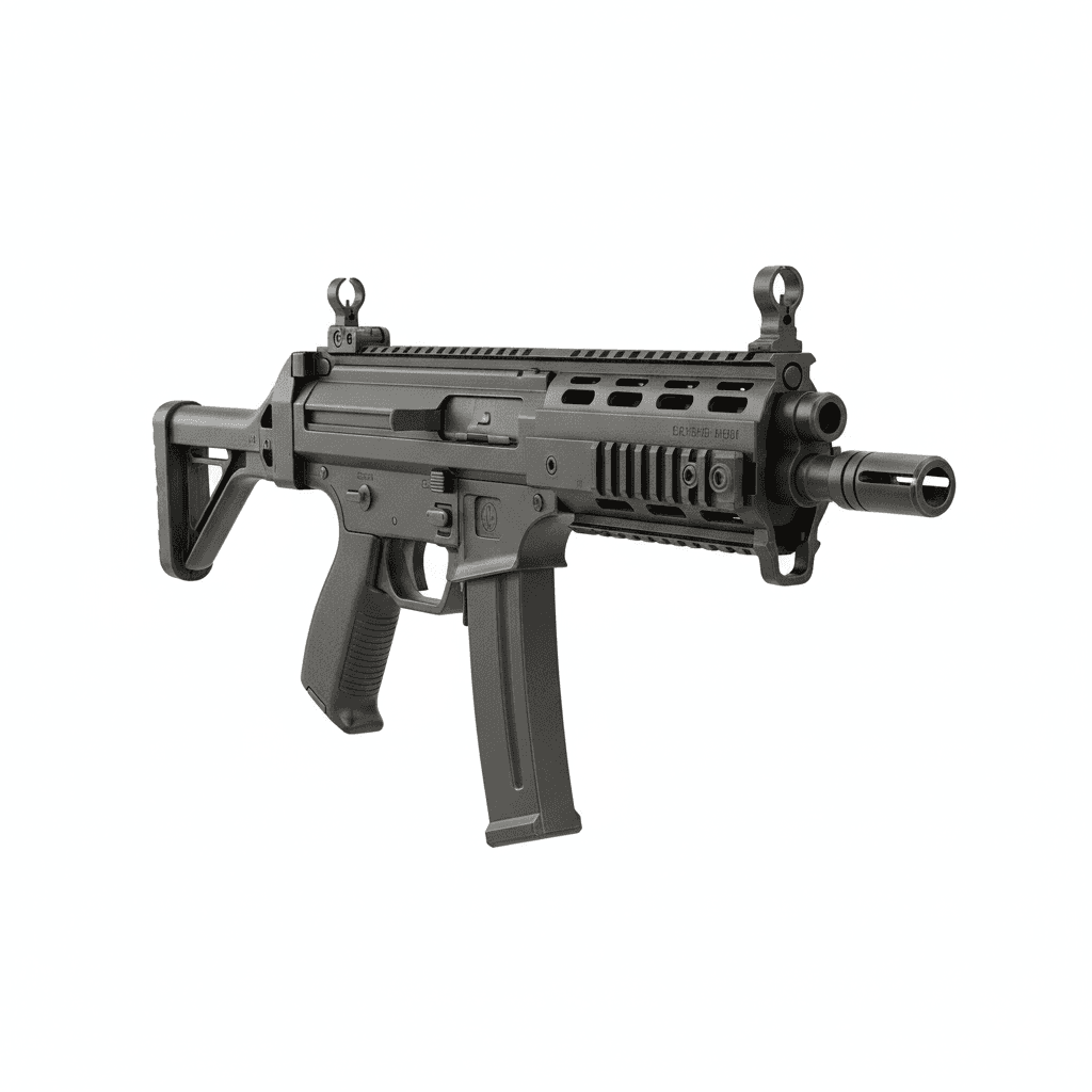 Gun MP7 CQB Tactical Combat Weapon 3d model