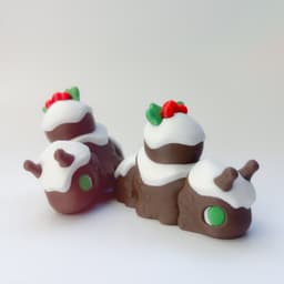 Ginger Bread Snails 3d model