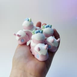 Ginger Bread Snails 3d model