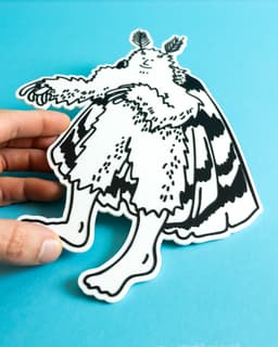 Great Wooly Manmoth // Rejected Animals Decal 3d model