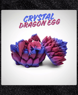 Crystal Dragon Egg 3d model