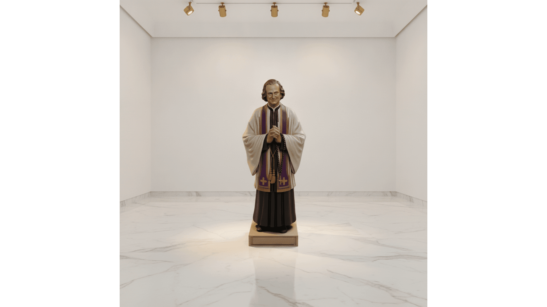 Saint John Vianney 3D Scanning STL Printable 3d model