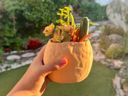 Pita Bread Pocket Planter 3d model