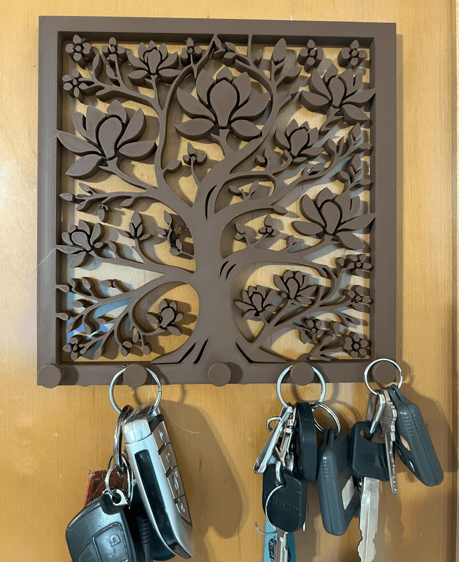 Magnolia Key Hanger 3d model