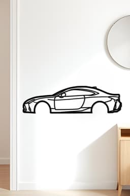 Lexus RC 300H Wall Art, Wall Decor, Home Decor 3d model