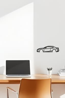 Lexus RC 300H Wall Art, Wall Decor, Home Decor 3d model