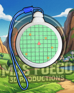 Dragonball Locator - Clickies - Fidget Keyboard Clicker 3d model