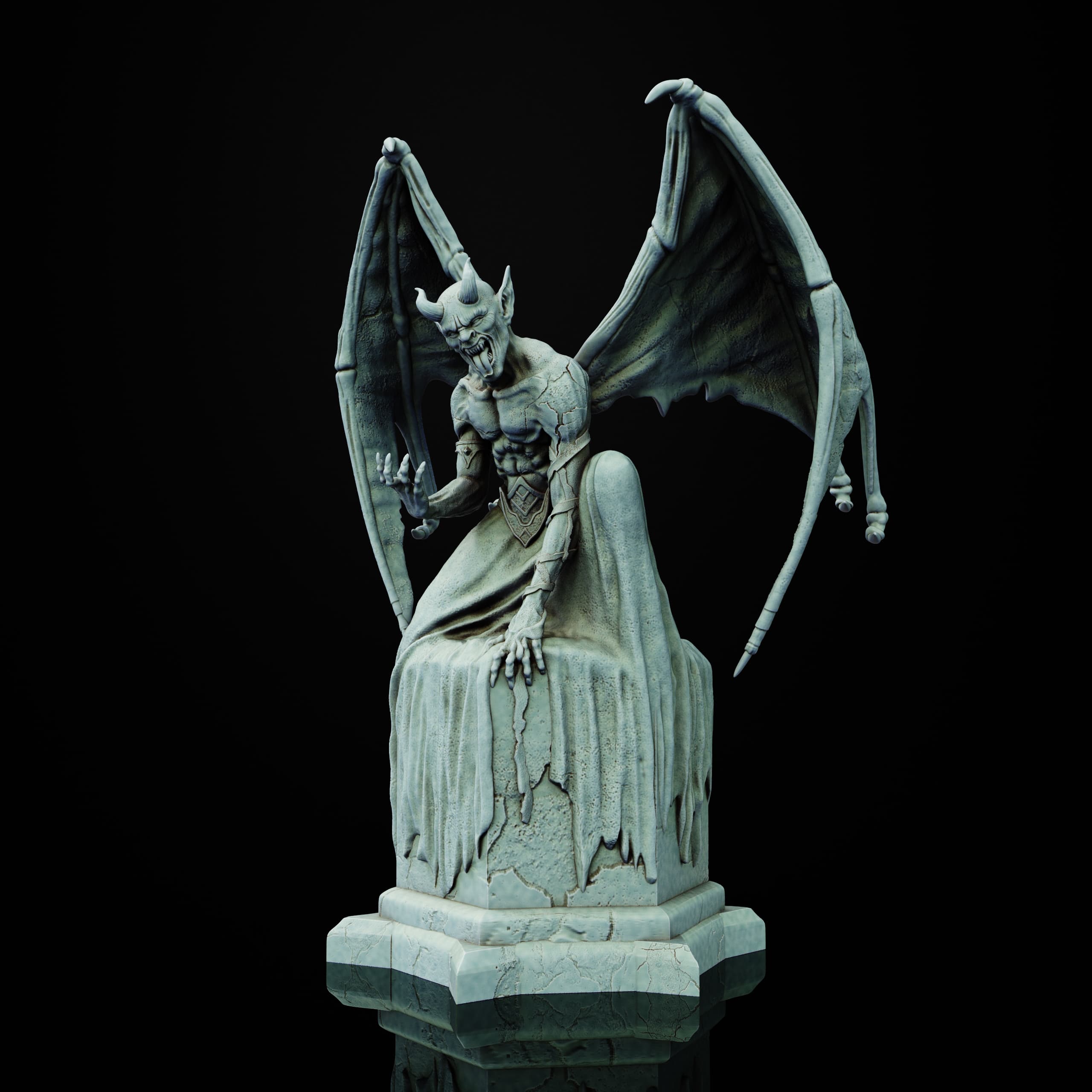 Gargoyle (Pre-Supported) 3d model