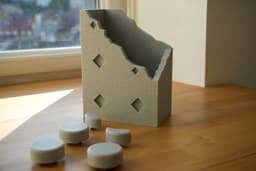 Broken Brick – Marble Vase Edition 3d model