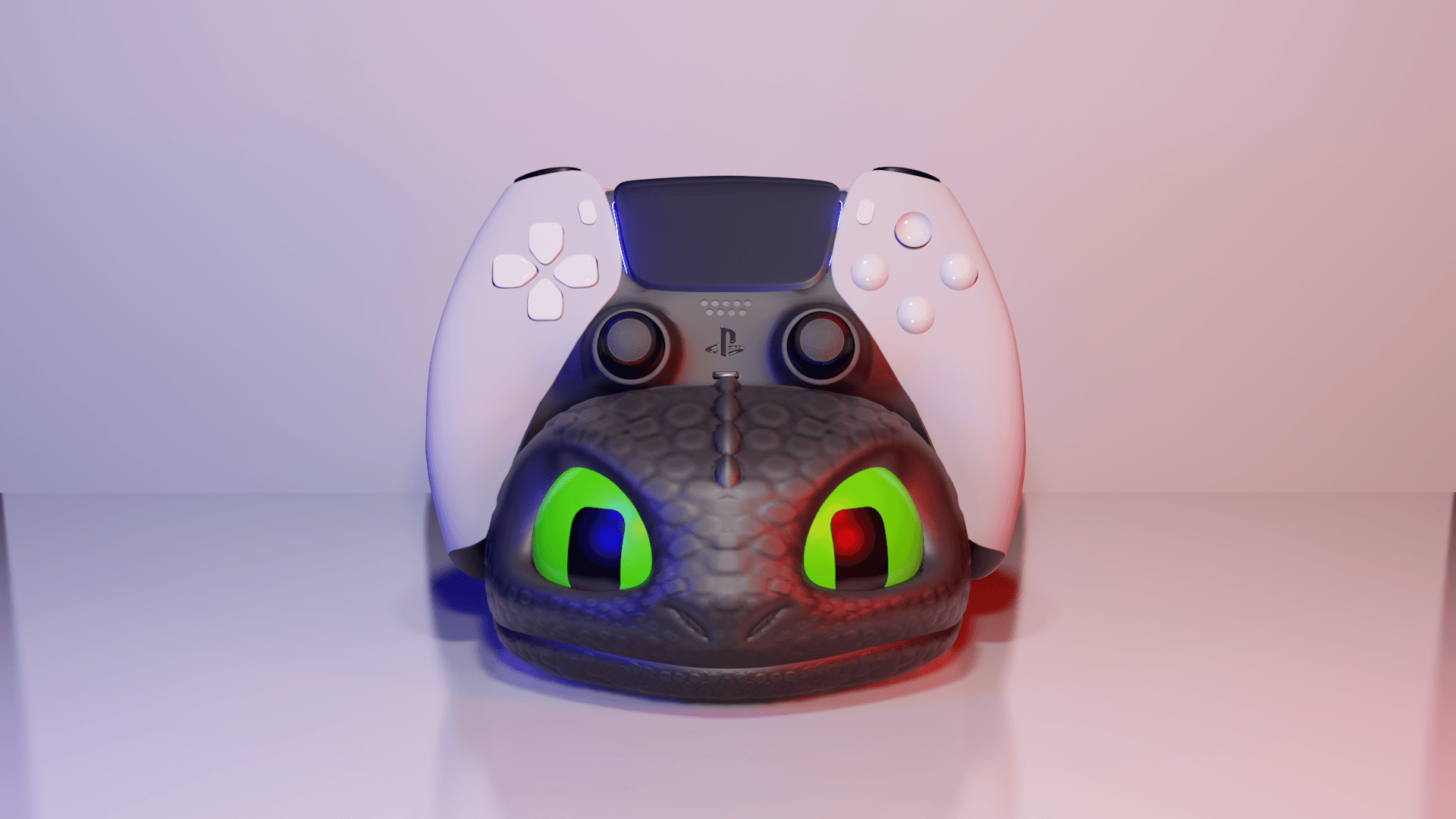 Toothless Holder Controller 3d model