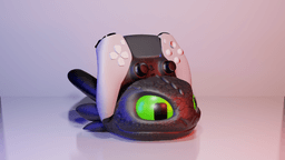 Toothless Holder Controller 3d model