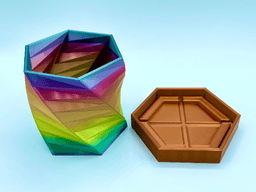 Geometric Planter Pot 3d model