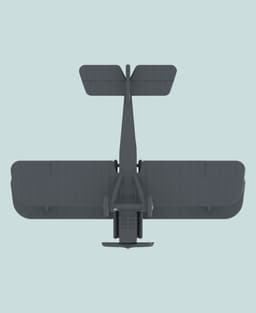 1:144 R.A.F. S.E.5a (Hispano-Suiza, 4-blade propeller) 3d model