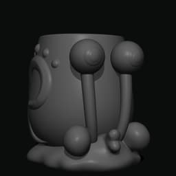 Gary the Snail Pen Holder 3d model