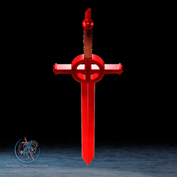 Adventure Demon Sword 3D Printer STL file 3d model