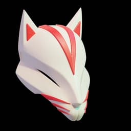 Splinter Anbu Mask TMNT x Naruto 3d model