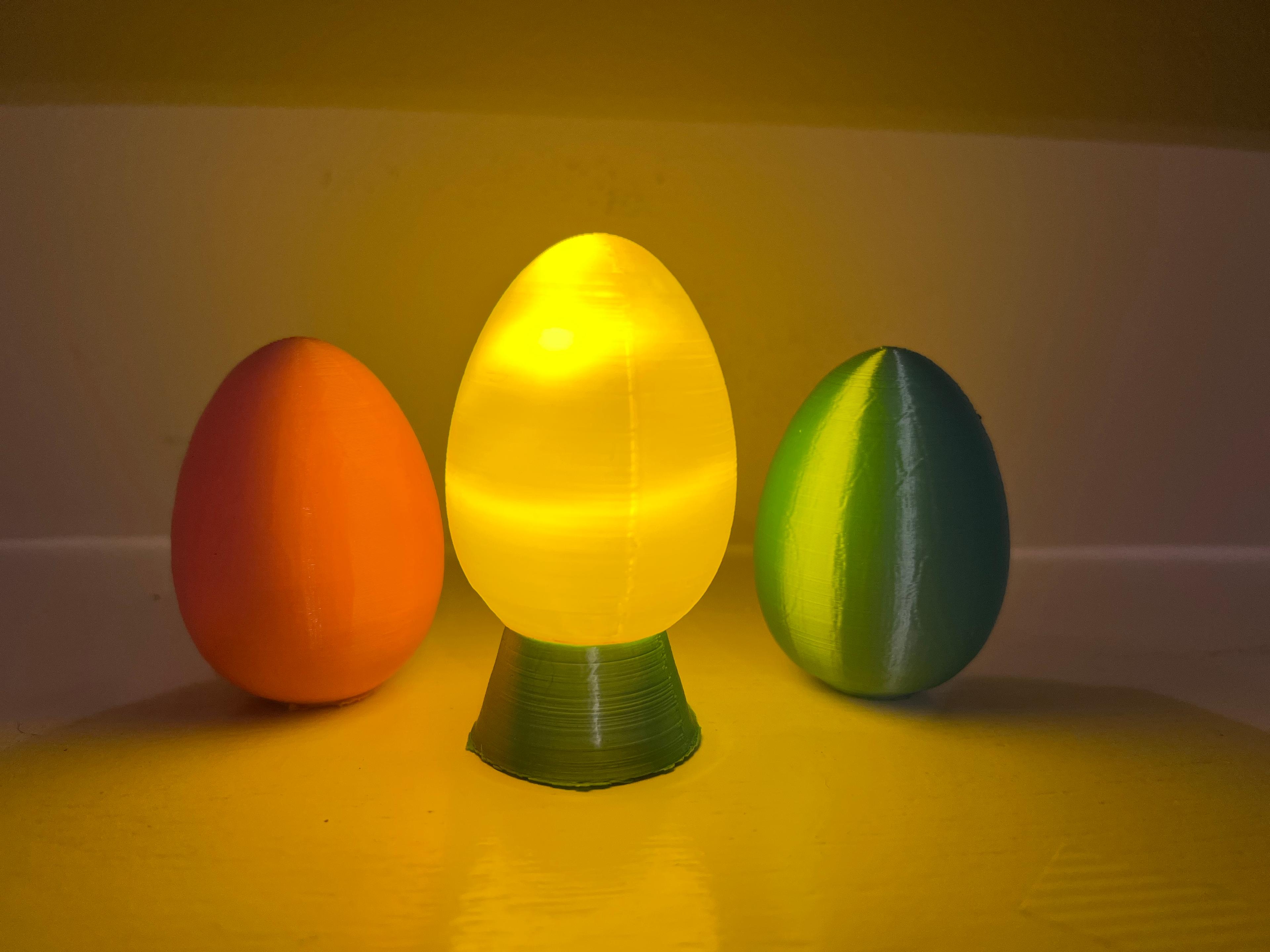 Easter Egg Light 3d model
