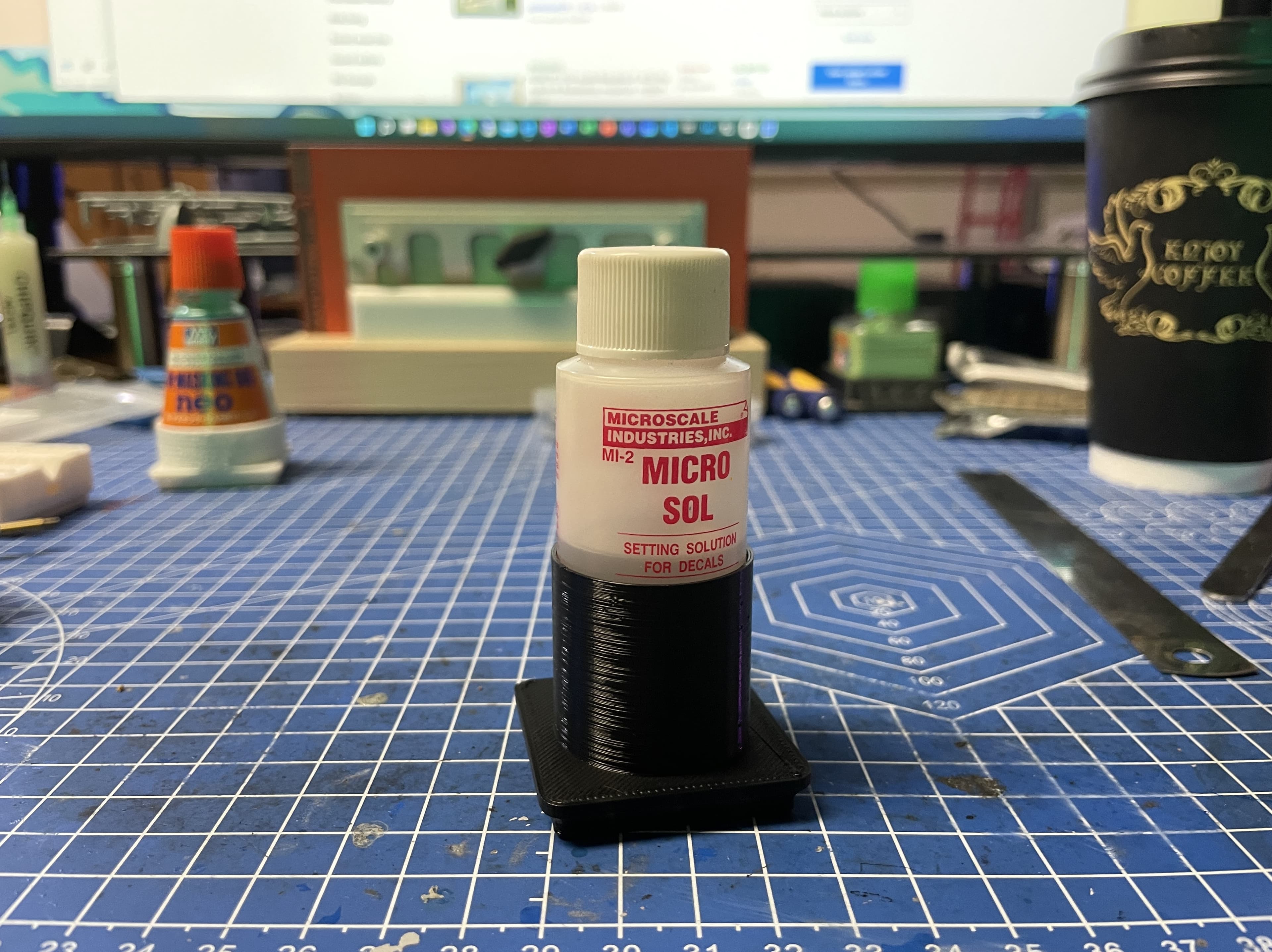 Gridfinity Micro Set Holder 32mm 1x1 3d model